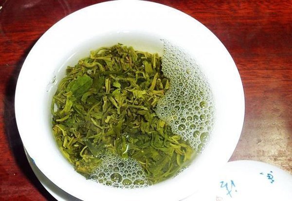 High-grade tea also will got tea foam when brewing