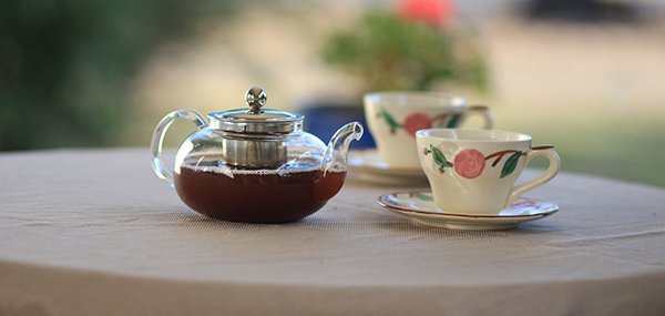 Ceylon tea for afternoon tea