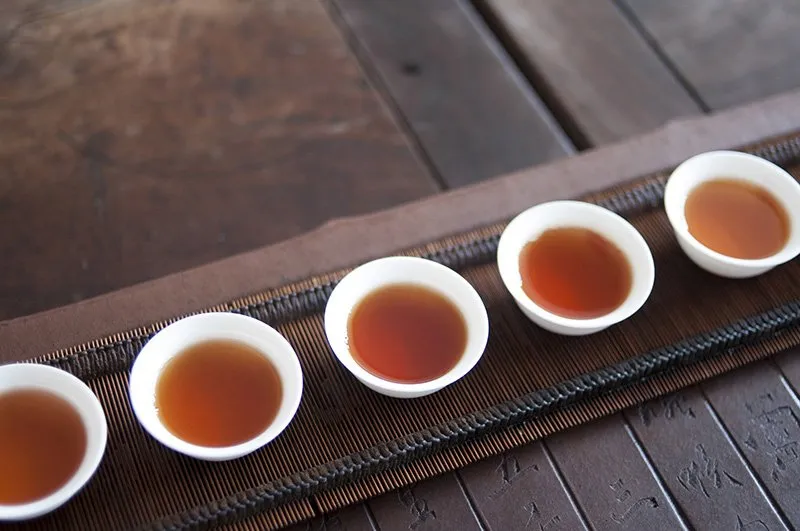Da Hong Pao tea can be brewed for several rounds