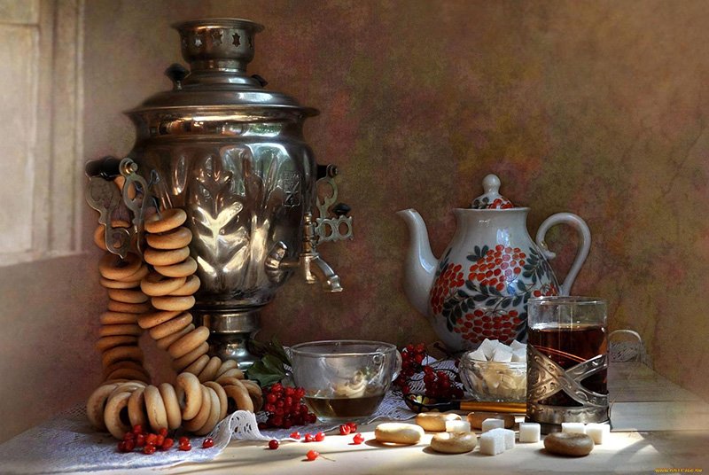 Sweet things are always in Russian tea