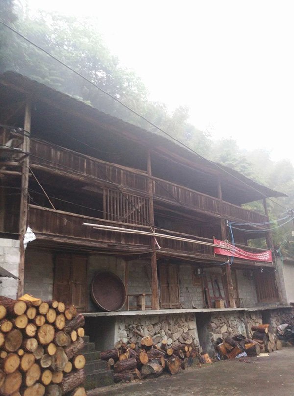 Traditional Lapsang Souchong processing building