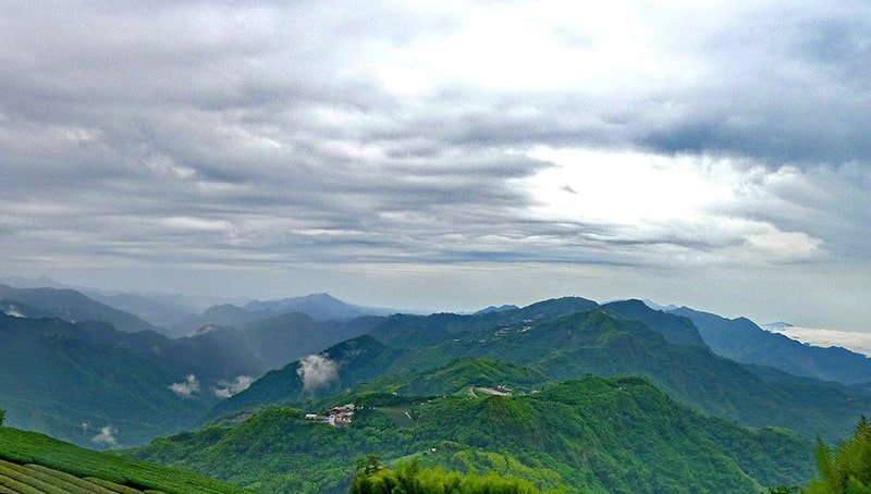 Taiwan Dong Ding mountain region