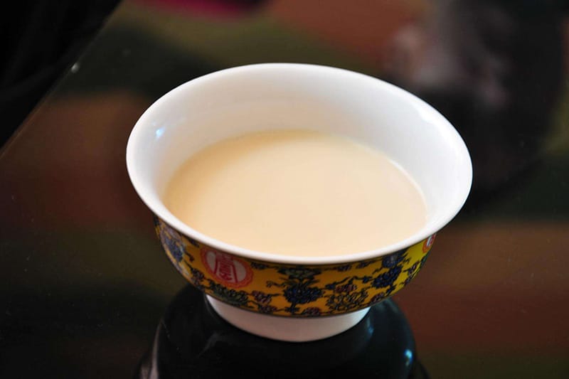 Combine with butter and salt to make Tibetan butter tea