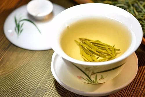 Haimagong tea belongs yellow tea but the flavor is ordinary