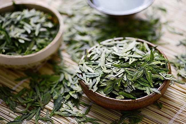 Almost all the Chinese green teas are in loose-leaf style