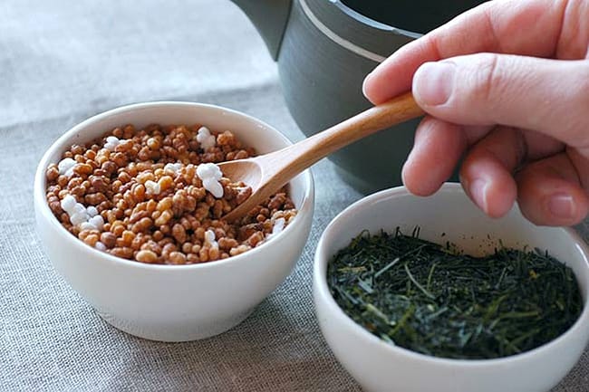 You can blend Genmaicha in proportion according to your taste