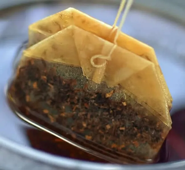 most tea bags are made from fannings